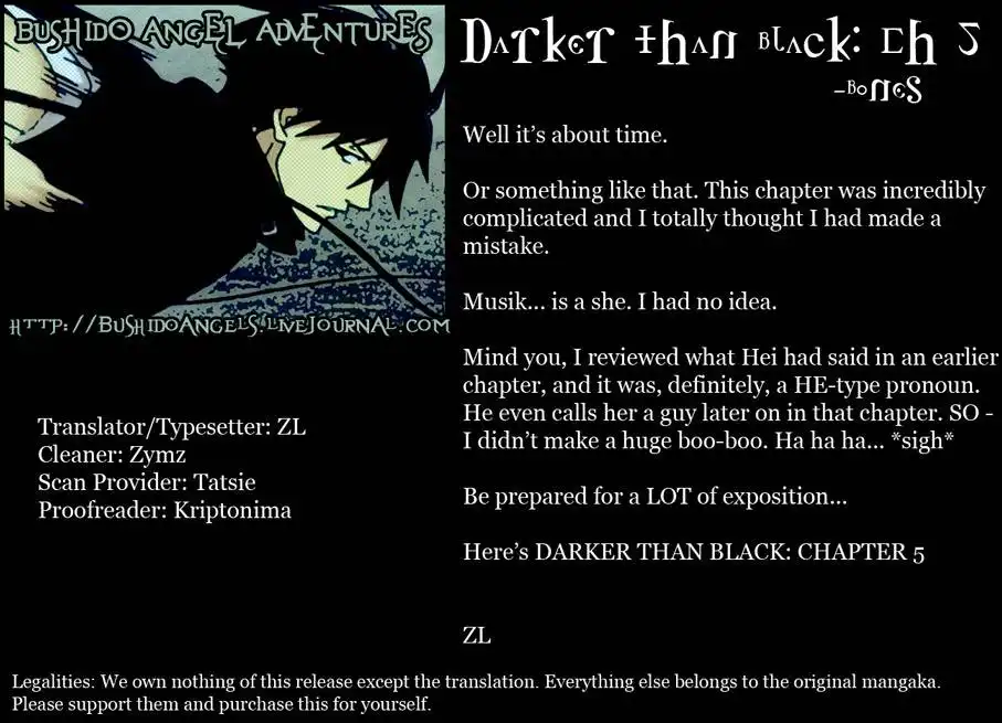 Darker than Black Chapter 5 1